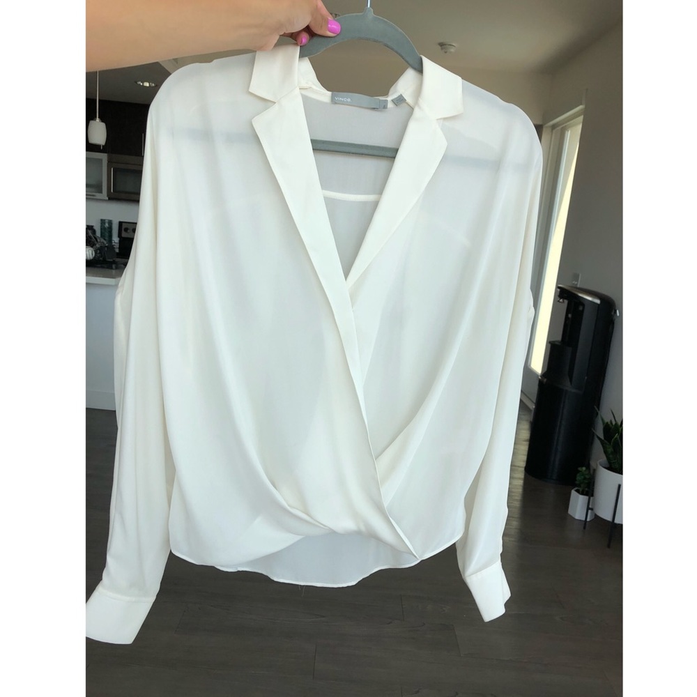 VINCE silk blouse